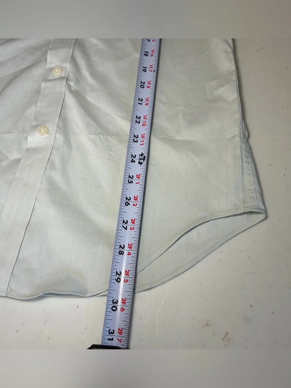 J Crew Shirt Men Small Green Slim Performance Stretch Quick Dry Button Up Dress
